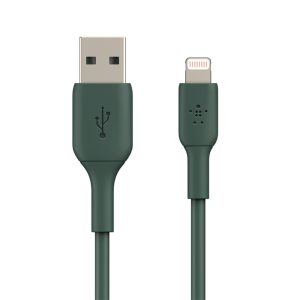 کابل شارژ USB به لایتنینگ بلکین مدل CAA001bt1MMG طول 1 متر | رنگ سبز