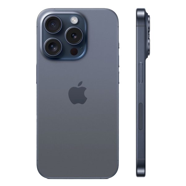 گوشی موبایل اپل iPhone ۱۵ Pro رنگ آبی تیتانیوم (Blue Titanium) حافظه ۱ ترابایت
