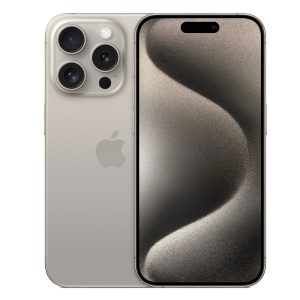 گوشی موبایل اپل iPhone ۱۵ Pro رنگ تیتانیوم طبیعی (Natural Titanium) حافظه ۱ ترابایت