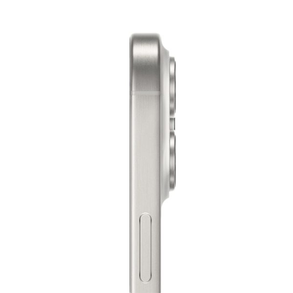 گوشی موبایل اپل iPhone ۱۵ Pro رنگ تیتانیوم سفید (White Titanium) حافظه ۵۱۲ گیگ