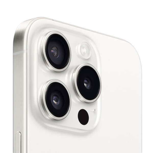 گوشی موبایل اپل iPhone ۱۵ Pro رنگ تیتانیوم سفید (White Titanium) حافظه ۵۱۲ گیگ