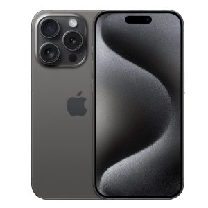 گوشی موبایل اپل iPhone ۱۵ Pro رنگ تیتانیوم مشکی (Black Titanium) حافظه ۱۲۸ گیگ