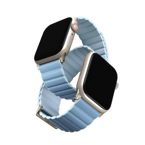 بند دورو اپل واچ یونیک مدل Uniq Revix Reversible Premium Edition ۳۸/۴۰/۴۱ mm-آبی-REVPARTSBLU