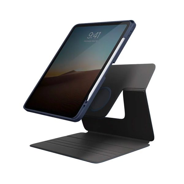 کاور و استند یونیک مدل ROVUS مناسب برای iPad Pro 11 / iPad Air 10.9_ رنگ آبی تیره