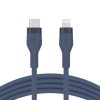 کابل شارژ USB-C به لایتنینگ بلکین مدل CAA0۰۹bt1MBL طول ۱متر | رنگ آبی
