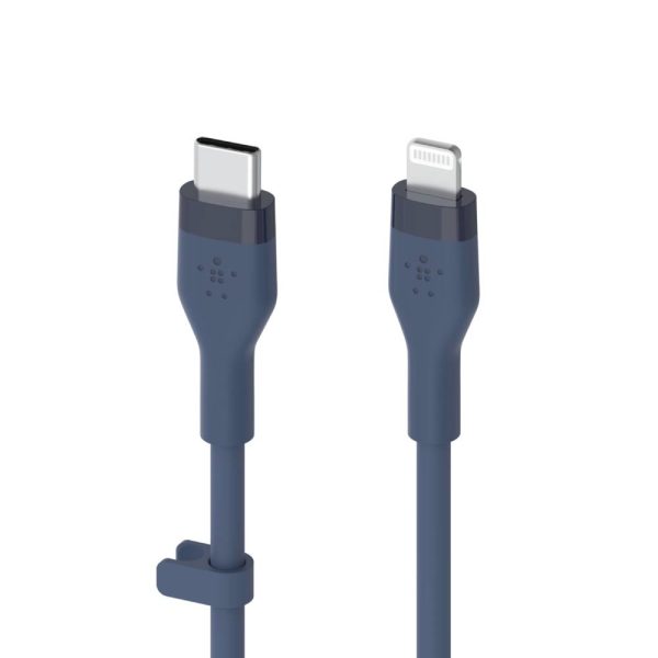 کابل شارژ USB-C به لایتنینگ بلکین مدل CAA0۰۹bt1MBL طول ۱متر | رنگ آبی