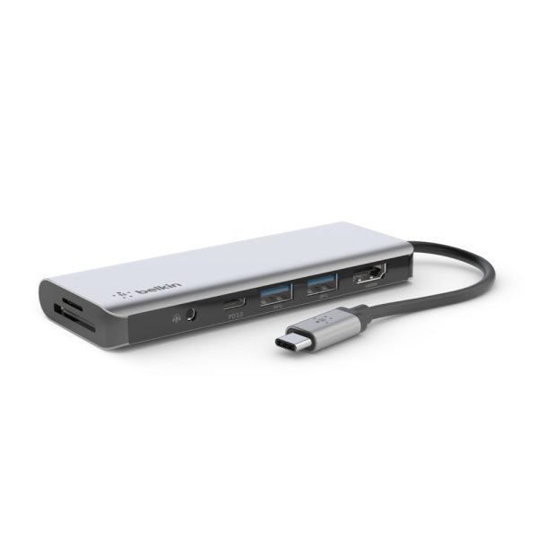 هاب 7 پورت USB-C بلکین مدل AVC009btSGY