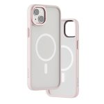 کیس مگ سیف لولو مدل Levelo Kayo مناسب iPhone 13/14-مات شفاف صورتی