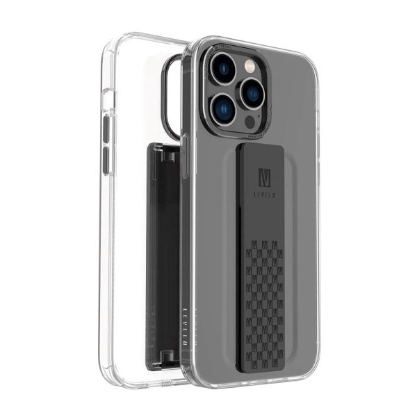 کیس لولو مدل Levelo Graphia مناسب iPhone 14 Pro-مشکی