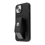 کیس چرمی استند‌دار لولو مدل Levelo Morphix مناسب iPhone 13/14-مشکی/سفید