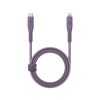 کابل USB-C 60W به LIGHTNING انرژیا مدل FLOW رنگ بنفش