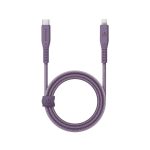 کابل USB-C 60W به LIGHTNING انرژیا مدل FLOW رنگ بنفش