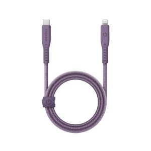 کابل USB-C 60W به LIGHTNING انرژیا مدل FLOW رنگ بنفش