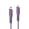 کابل USB-C 60W به LIGHTNING انرژیا مدل FLOW رنگ بنفش