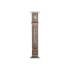 بند speed master مدل omega swatch مناسب برای اپل واچ سایز 42,44,45,49 میلیمتر رنگ قهوه ای
