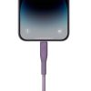 کابل USB-C 60W به LIGHTNING انرژیا مدل FLOW رنگ بنفش