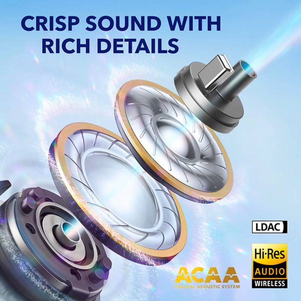 هدفون بی سیم انکر Anker Soundcore Liberty 4  مدل A3953 رنگ مشکی