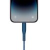 کابل USB-C 60W به LIGHTNING انرژیا مدل FLOW رنگ آبی