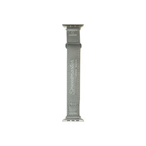 بند speed master مدل omega swatch مناسب برای اپل واچ سایز 42,44,45,49 mm رنگ طوسی