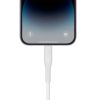 کابل USB-C 60W به LIGHTNING انرژیا مدل FLOW رنگ سفید طول ۱.۵ متری