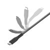 کابل USB-C 240W به LIGHTNING انرژیا مدل FLOW رنگ مشکی