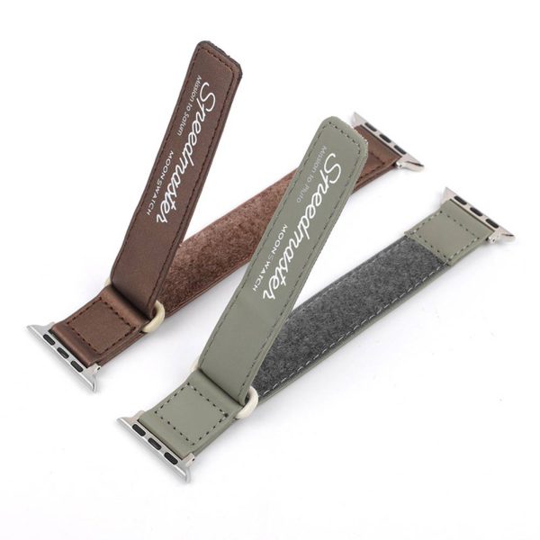 بند speed master مدل omega swatch مناسب برای اپل واچ سایز 42,44,45,49 mm رنگ مشکی