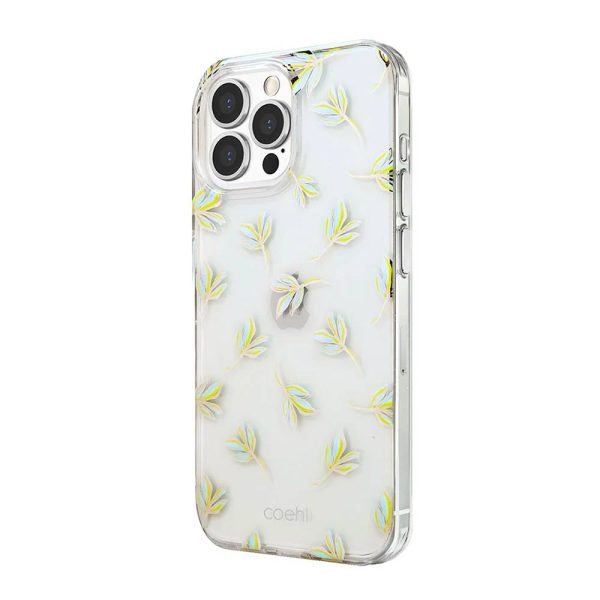 قاب آیفون ۱۳ پرو مکس برند یونیک مدل Uniq Coehl Iphone 13 Pro Max Fleur FLRBLU
