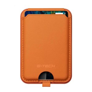 جاکارتی و استند مگنتی برند جیتک G-TECH Magnetic Card Holder رنگ قهوه ای