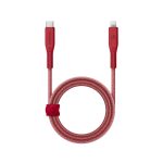 کابل USB-C 60W به LIGHTNING انرژیا مدل FLOW رنگ قرمز