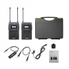 ست میکروفن بی سیم بویا مدل WM8 PRO مجموعه 3 عددی