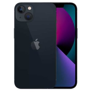 گوشی موبایل اپل iPhone 13 دست دوم رنگ میدنایت حافظه ۱۲۸ گیگ دو سیم کارت پارت نامبر CH/A