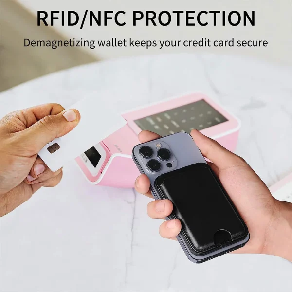 جاکارتی و استند مگنتی برند جیتک G-TECH Magnetic Card Holder رنگ سبز