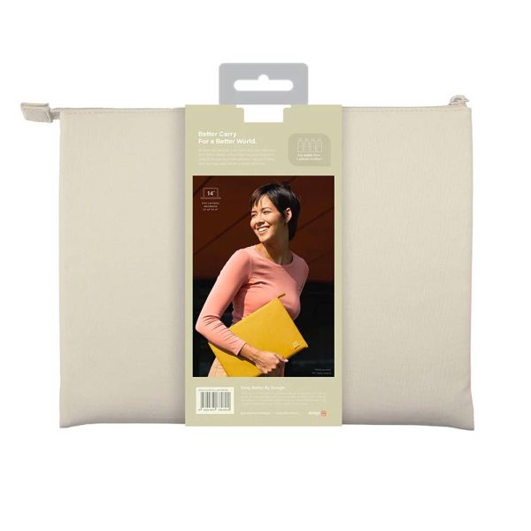 کیف لپ تاپ یونیک LYON-LIGHBEIGE مناسب تا سایز ۱۴ اینچ رنگ بژ