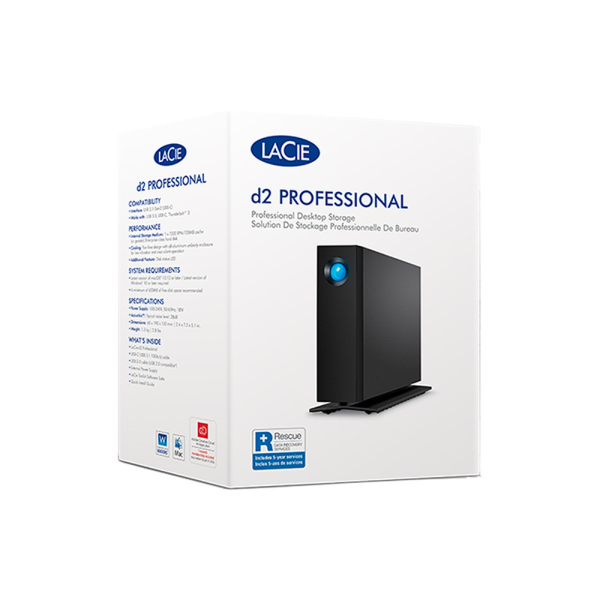 هارد اکسترنال لسی مدل d2 Proffesional USB 3.1 & USB-C ظرفیت 14 ترابایت