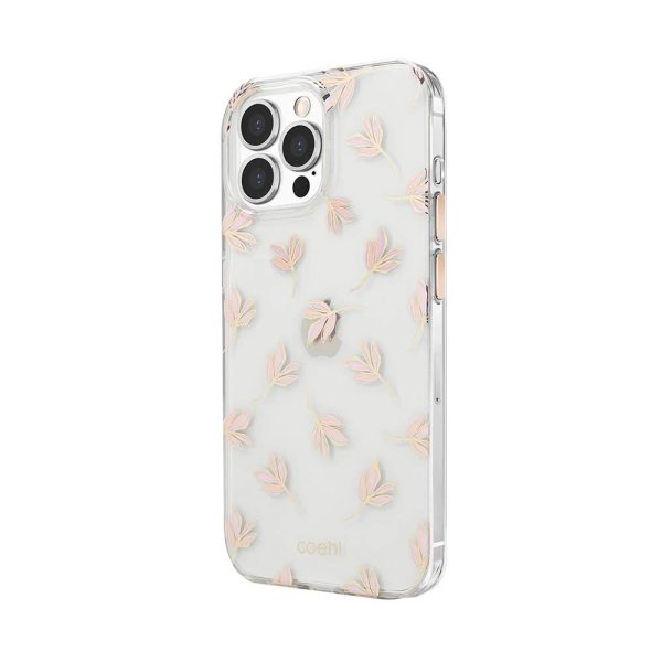قاب آیفون ۱۳ پرو برند یونیک مدل Uniq Coehl Iphone 13 Pro Fleur FLRPNK