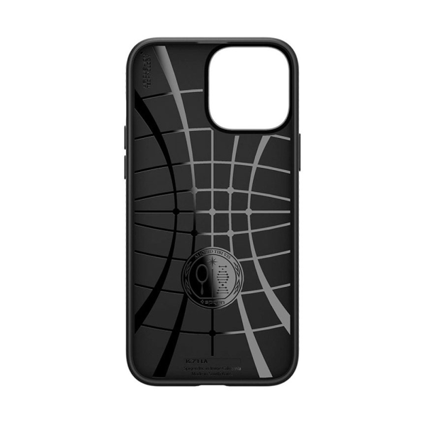 قاب Spigen مدل Liquid Air مناسب iPhone 13 Pro-مشکی-ACS03258