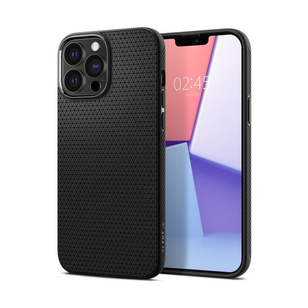 قاب Spigen مدل Liquid Air مناسب iPhone 13 Pro-مشکی-ACS03258