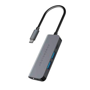 هاب چهار پورت USB-C پاورولوجی مدل P4CHBGY