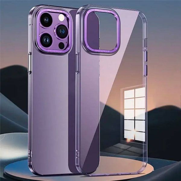 قاب گوشی magic mask مناسب برای Apple iPhone 13 Pro رنگ بنفش