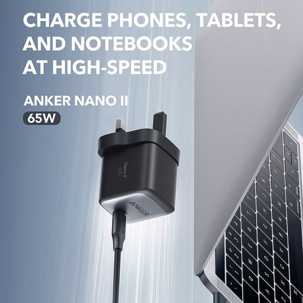 شارژر دیواری انکر مدل Nano II 65W