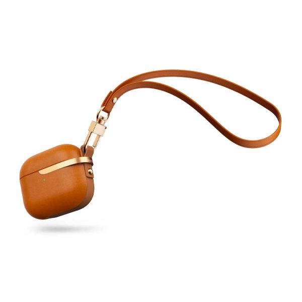 کیس ایرپاد ۳ موشی مدل Moshi Pebbo Luxe رنگ قهوه ای