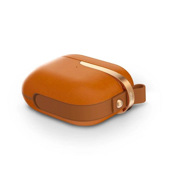 کیس ایرپاد ۳ موشی مدل Moshi Pebbo Luxe رنگ قهوه ای