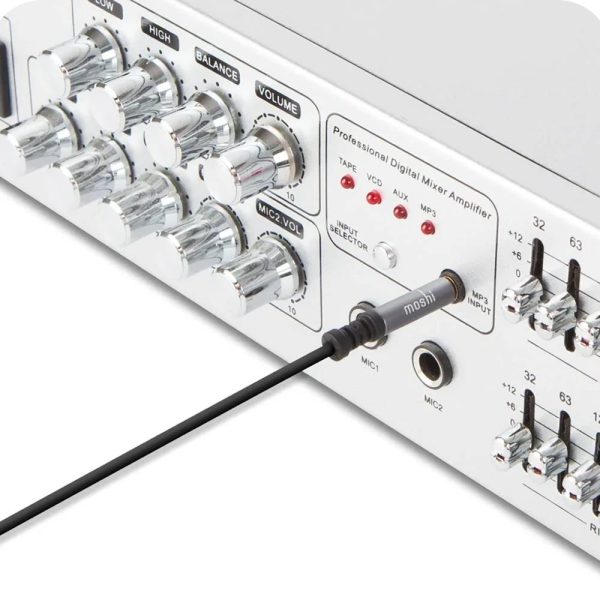 کابل MOSHI موشی AUX مدل MINI Stereo Audio Cable به طول 1.8 متر