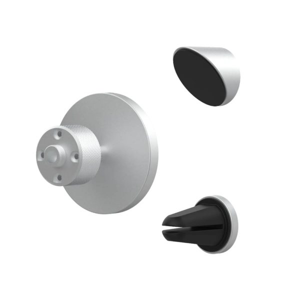 پایه نگهدارنده برند جاست موبایل مدل AluDisc Go Car Mount مناسب برای گوشی تا صفحه 8 اینچ
