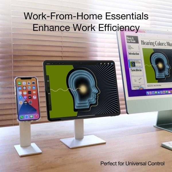پایه نگهدارنده جاست موبایل مدل AluDisc™ Pro Smartphone Stand مخصوص آیفون