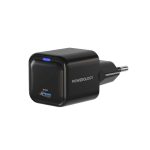 شارژر دیواری تایپ سی 20 وات پاورولوژی Powerology Ultra-Compact 20W GaN PD Charger PWCUQC015