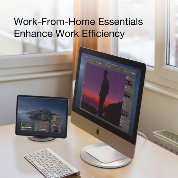 استند جاست موبایل مدل Justmobile AluDisc Stand iMac مخصوص آی مک