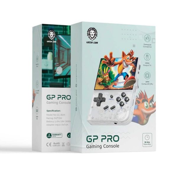 کنسول بازی قابل حمل گرین لاین مدل +GP Pro رنگ خاکستری