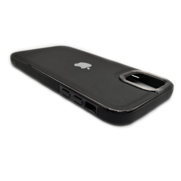 قاب گوشی magic mask چرمی مناسب برای Apple iPhone ۱۱  رنگ مشکی