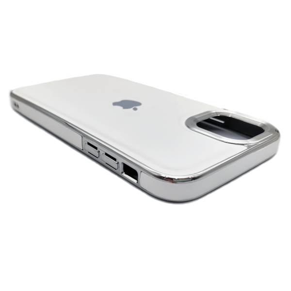 قاب گوشی magic mask چرمی مناسب برای Apple iPhone ۱۱  رنگ سفید